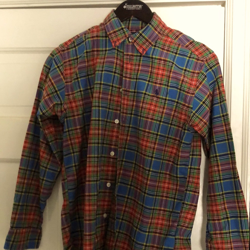Ralph Lauren Flannel (youth large 14-16):  FREE SHIPPING